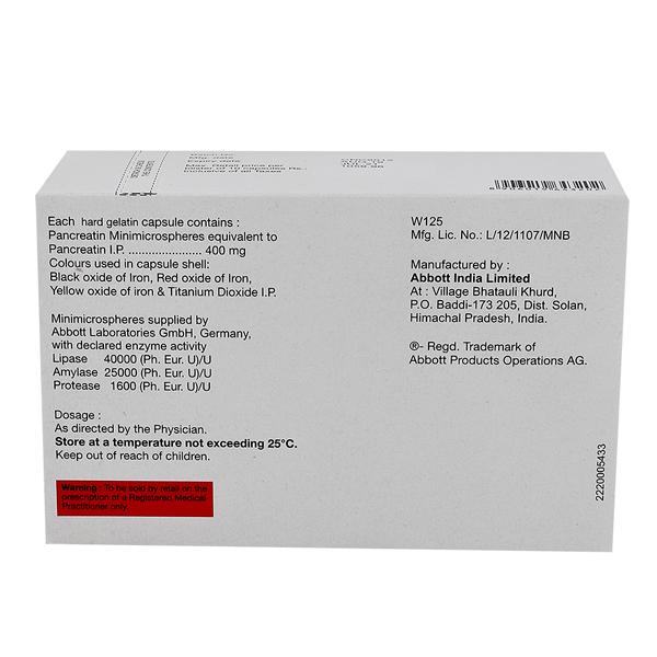 Creon 40000 Capsule 10'S - Global Surgicals