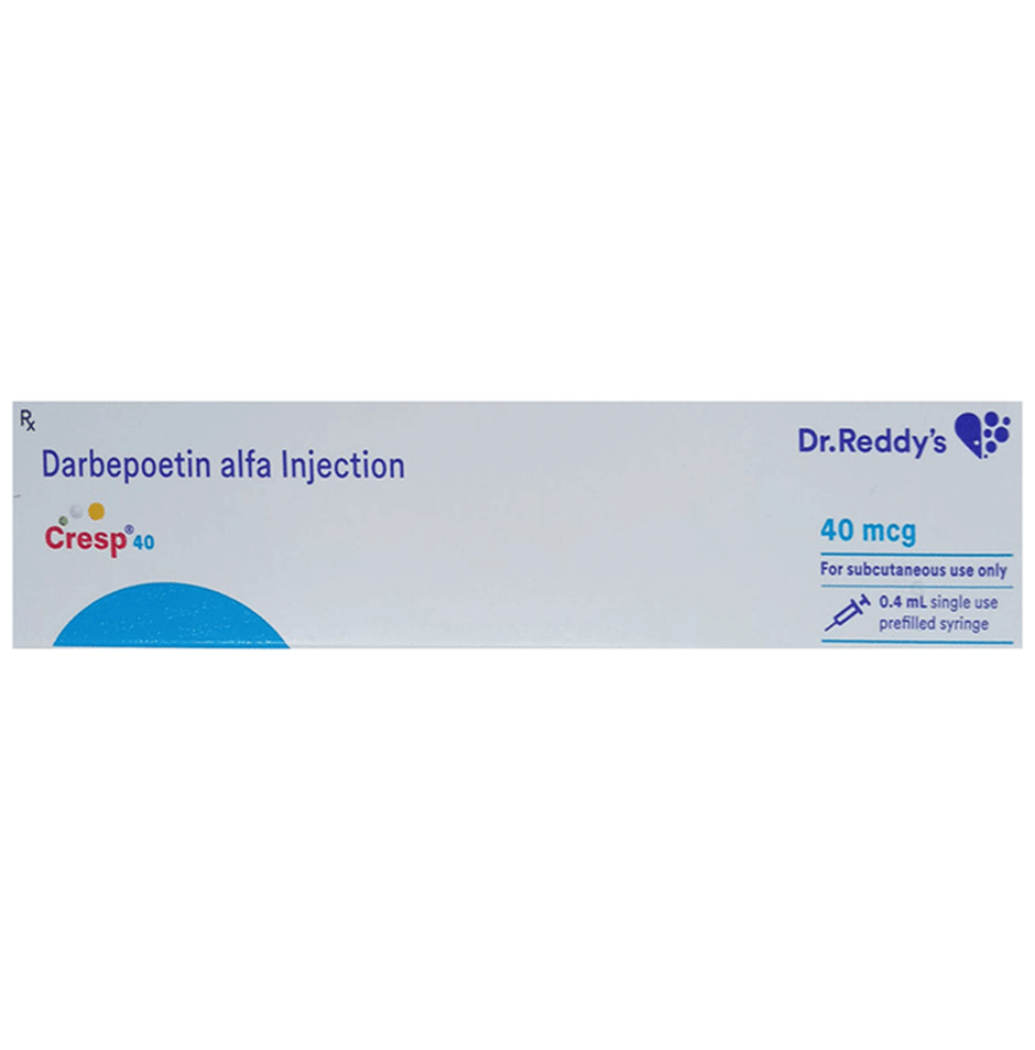Cresp 40mcg 0.4ml PFS Injection