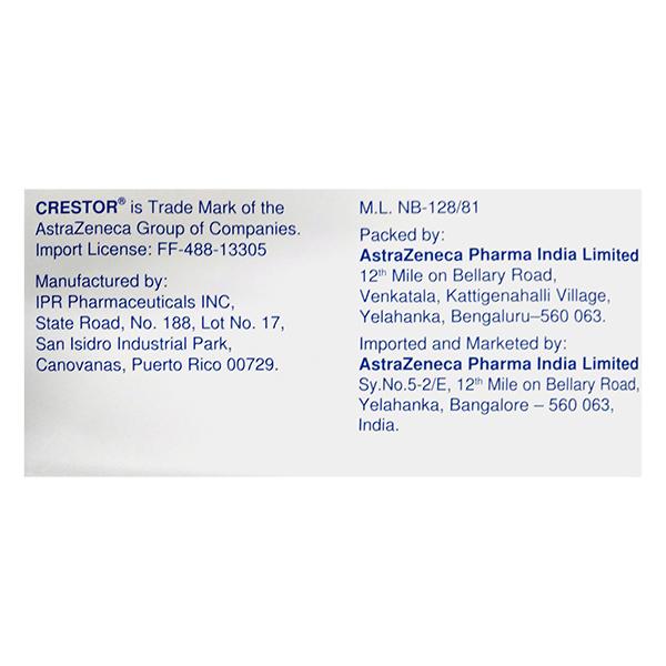 CRESTOR 5 Tablet 15's - Global Surgicals