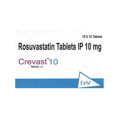 CREVAST 10 Tablet 15's - Global Surgicals