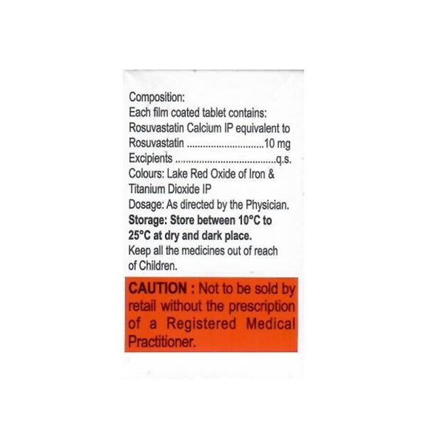 CREVAST 10 Tablet 15's - Global Surgicals