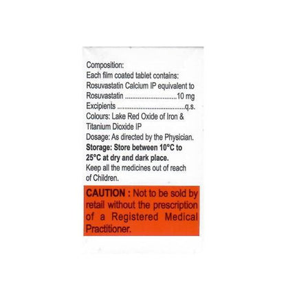 CREVAST 10 Tablet 15's - Global Surgicals