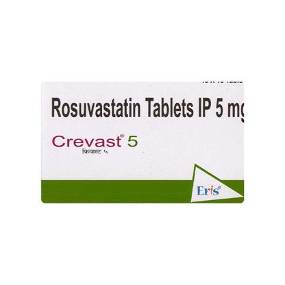 CREVAST 5 Tablet 15's - Global Surgicals