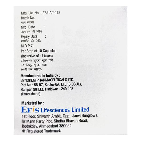 CREVAST A 10/75mg Capsule 10's - Global Surgicals