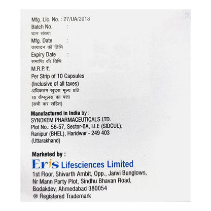 CREVAST A 10/75mg Capsule 10's - Global Surgicals