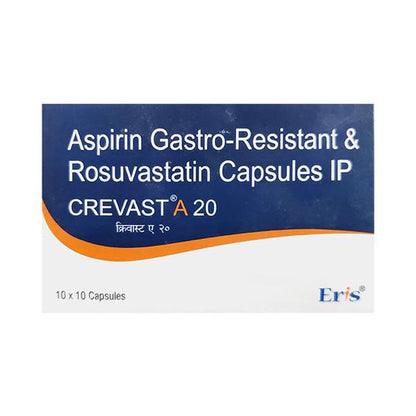 CREVAST A 20/75mg Capsule 10's - Global Surgicals