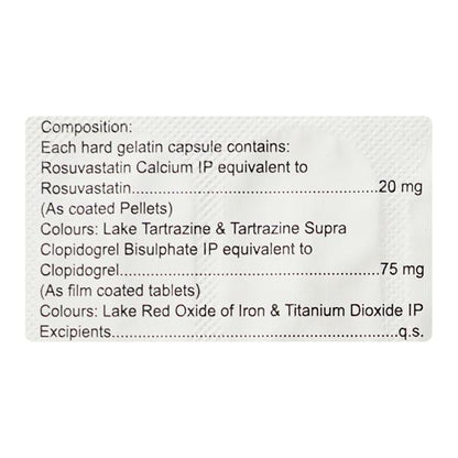 Crevast CV 20mg Capsule 10'S - Global Surgicals