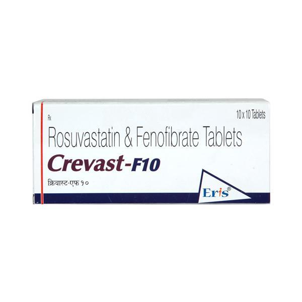Crevast F 10mg Tablet 10'S - Global Surgicals