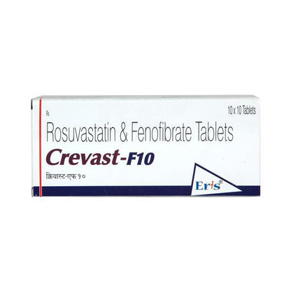 Crevast F 10mg Tablet 10'S - Global Surgicals