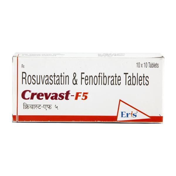 Crevast F 5mg Tablet 10'S - Global Surgicals