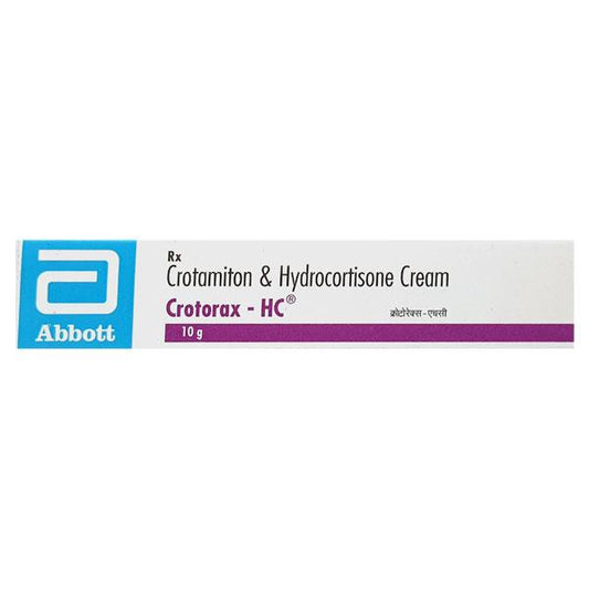Crotorax HC Cream 10gm - Global Surgicals