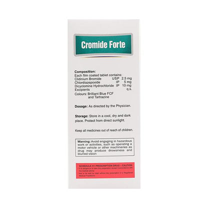 Cromide Forte Tablet 10'S