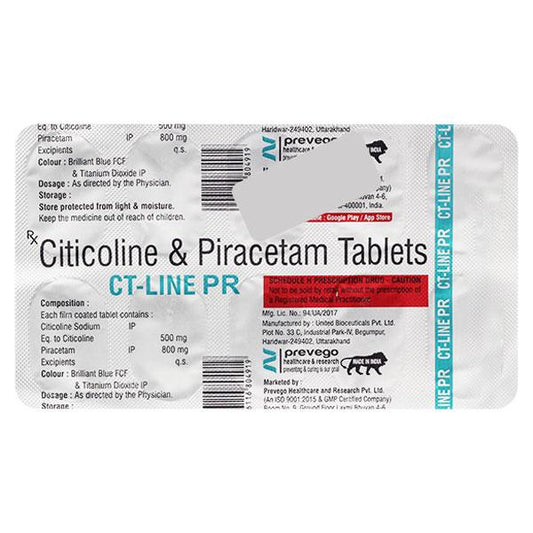 CT LINE PR Tablet 10's - Global Surgicals