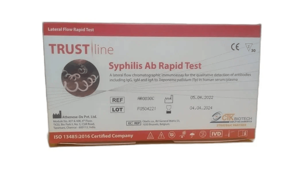 CTK Syphilis Ab Rapid Test - Global Surgicals