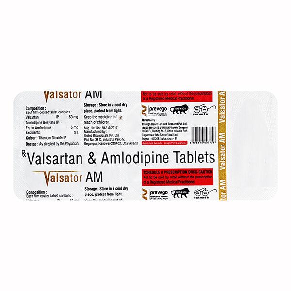 VALSATOR AM Tablet 10's