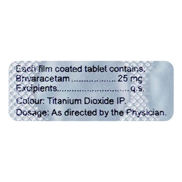 BRIVASURE 25 Tablet 10's