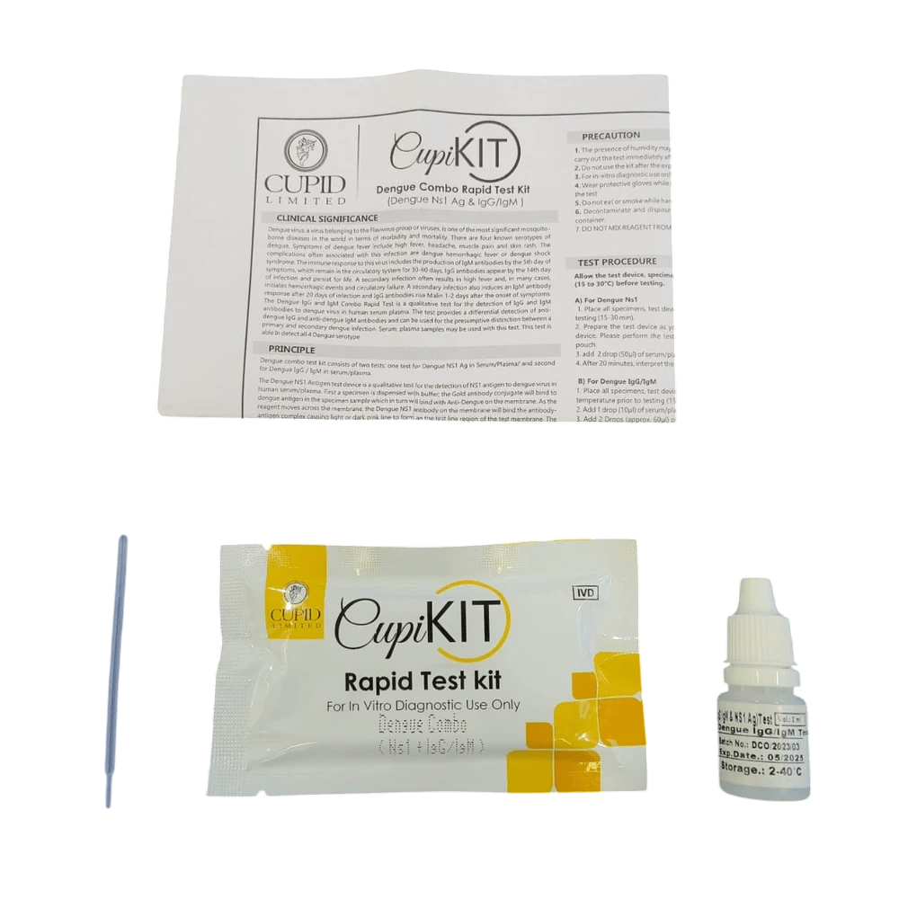 Cupikit Dengue Combo Rapid Card - Global Surgicals