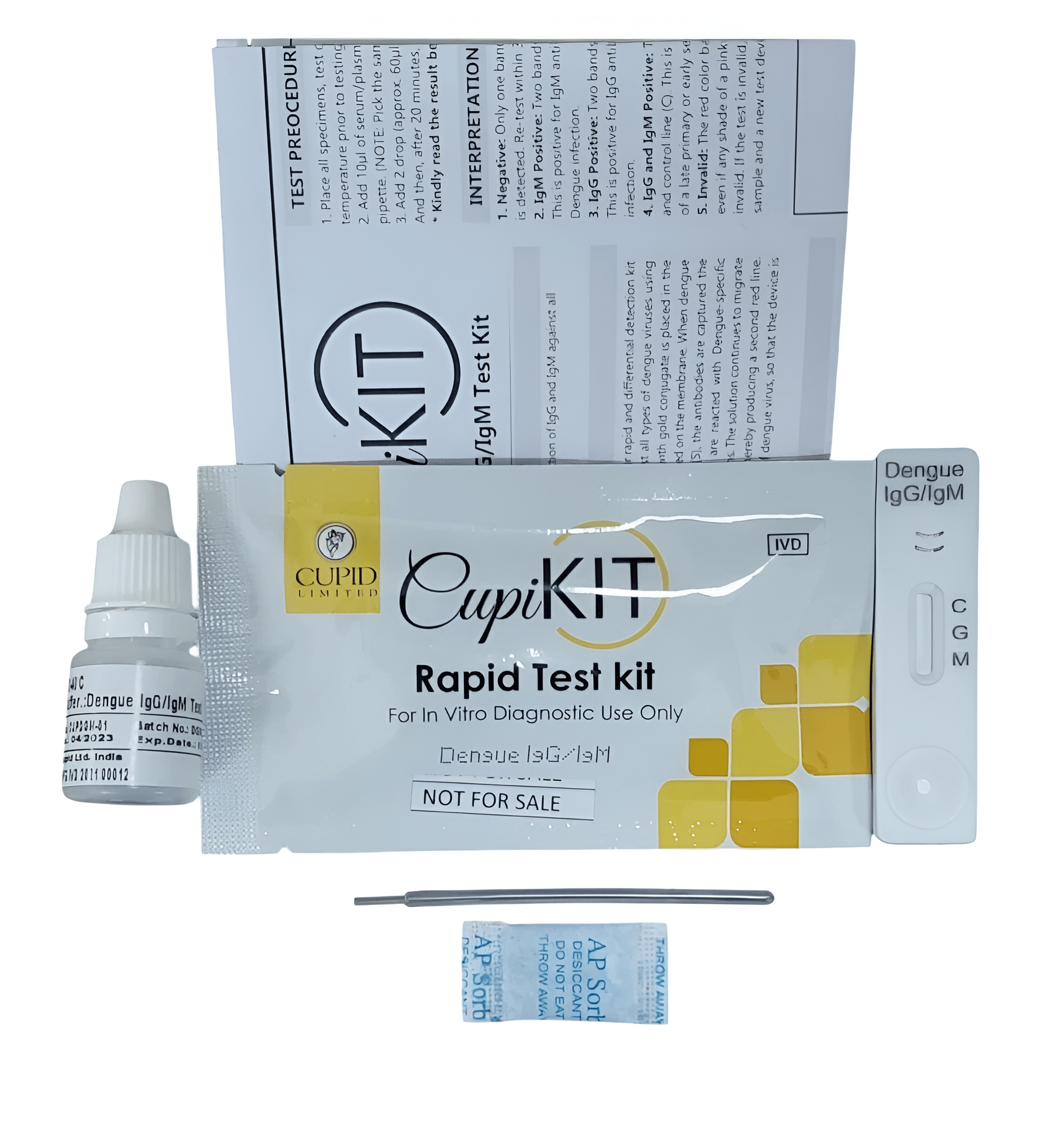 Cupikit Dengue Ns1 Antigen Rapid Card - Global Surgicals