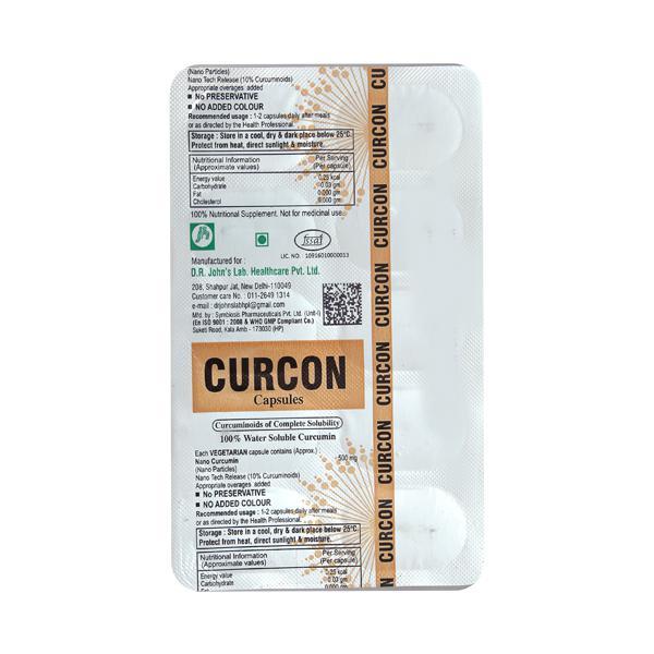 Curcon Capsule 10'S - Global Surgicals