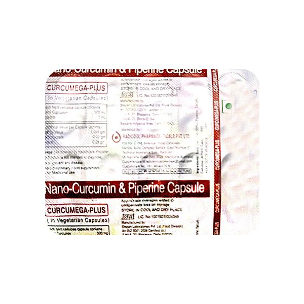 CURCUMEGA PLUS Capsule 10's - Global Surgicals
