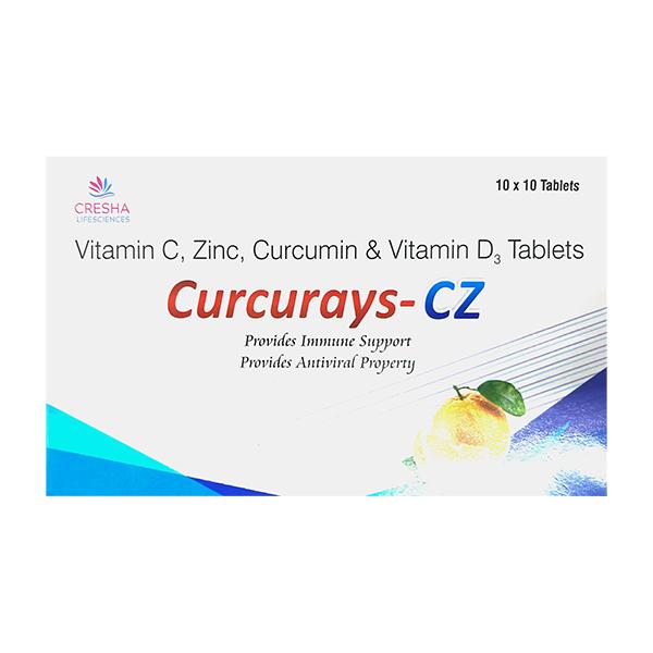 CURCURAYS CZ Tablet 10's - Global Surgicals