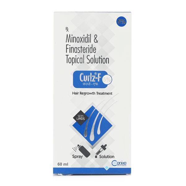 Curlz F 5% Solution 60ml - Global Surgicals
