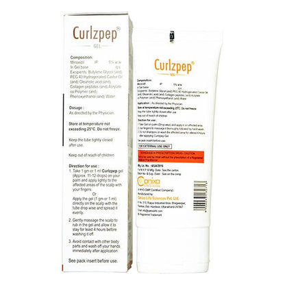 CURLZPEP Gel 60gm - Global Surgicals