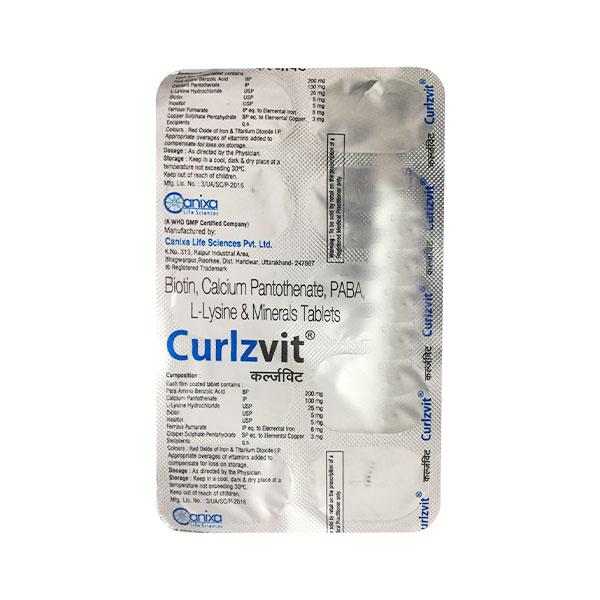 Curlzvit Tablet 10'S - Global Surgicals