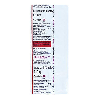 CUSTAT 10 Tablet 10's - Global Surgicals