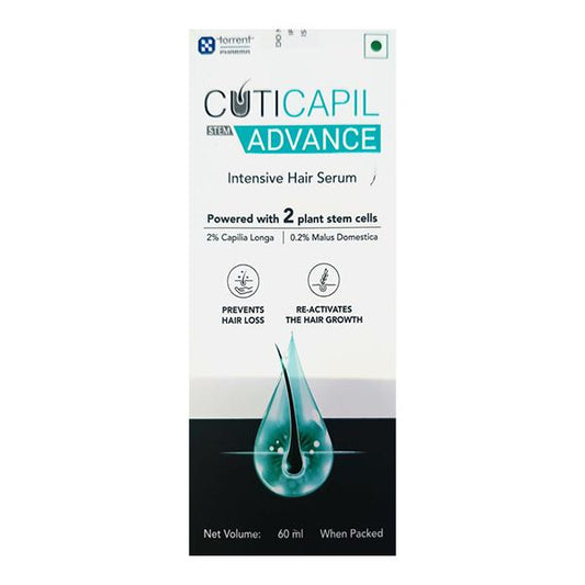 CUTICAPIL STEM ADVANCE INTENSIVE HAIR Serum 60ml - Global Surgicals