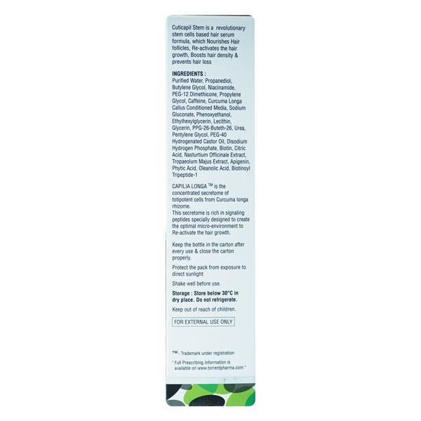 CUTICAPIL STEM Serum 60ml - Global Surgicals