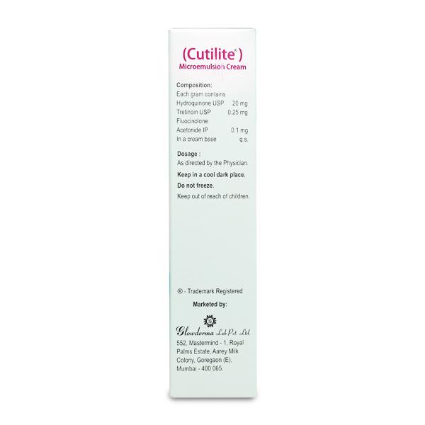 Cutilite Cream 20gm - Global Surgicals