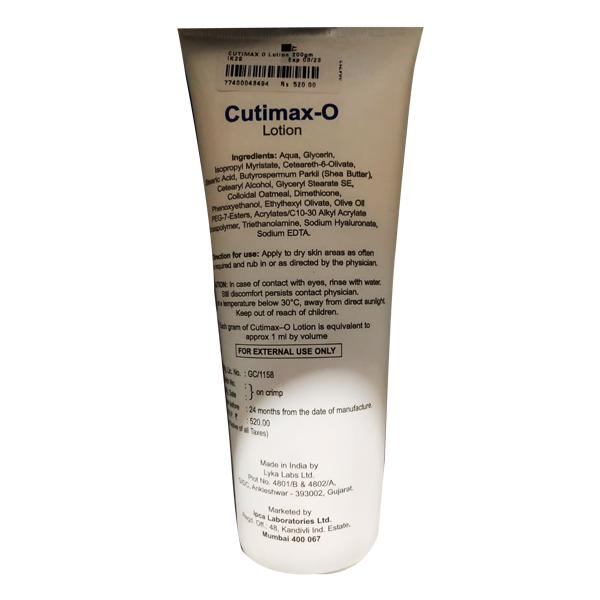 CUTIMAX O Lotion 200gm - Global Surgicals