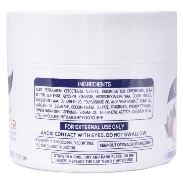 CUTISMOOTH Body Butter Intense Whole Body Moisturizing Cream 200gm - Global Surgicals