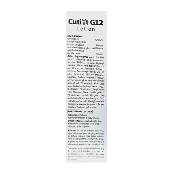 CUTIYT G12 Lotion 30ml - Global Surgicals