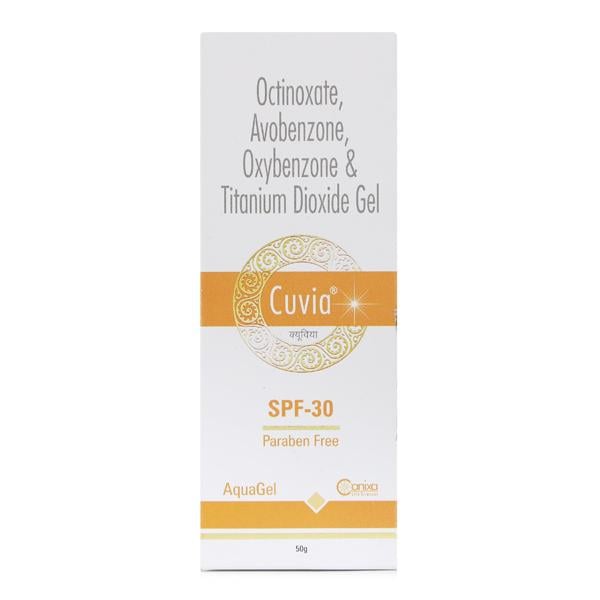 CUVIA SPF 30 AQUA Gel 50gm - Global Surgicals