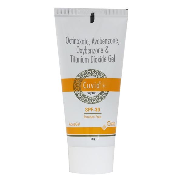 CUVIA SPF 30 AQUA Gel 50gm - Global Surgicals