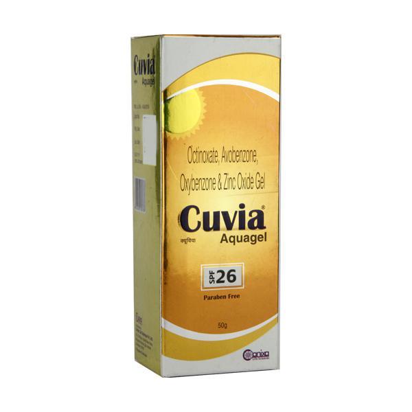 Cuvia SPF26 Aquagel 50gm - Global Surgicals