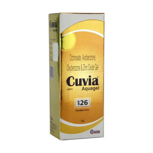 Cuvia SPF26 Aquagel 50gm - Global Surgicals