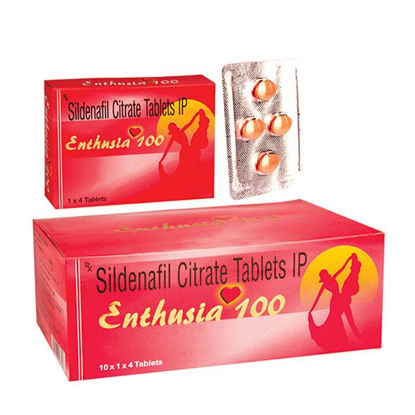 Enthusia 100mg Tablet 4'S