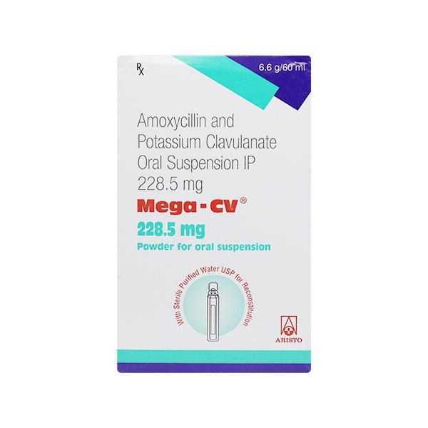 Mega CV 228.5mg Oral Suspension 60ml
