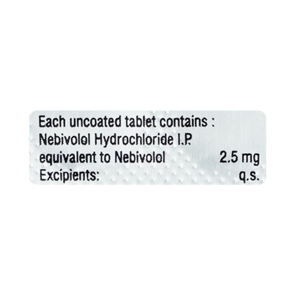 Nebistar 2.5mg Tablet 15'S