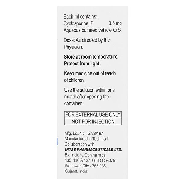 CYCLISIS PF Eye Drops 5ml - Global Surgicals