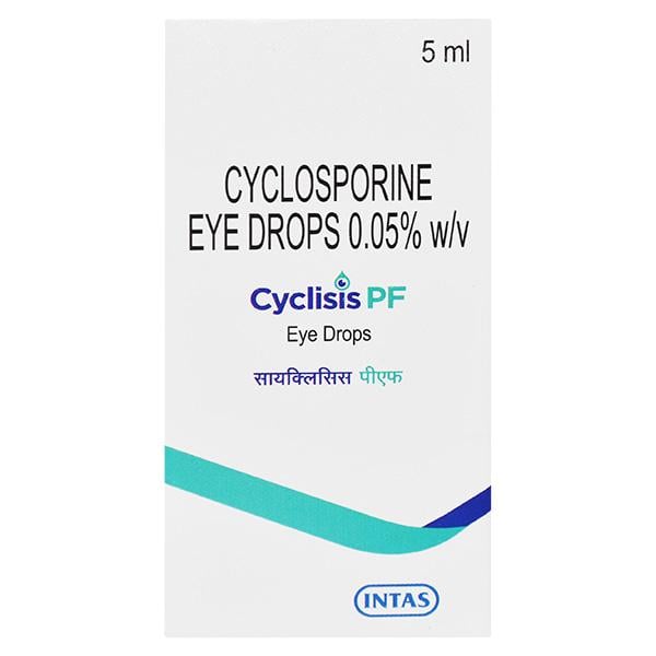 CYCLISIS PF Eye Drops 5ml - Global Surgicals