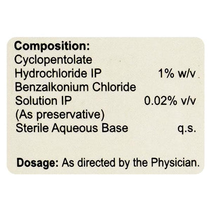 Cyclofez Eye Drops 5ml - Global Surgicals
