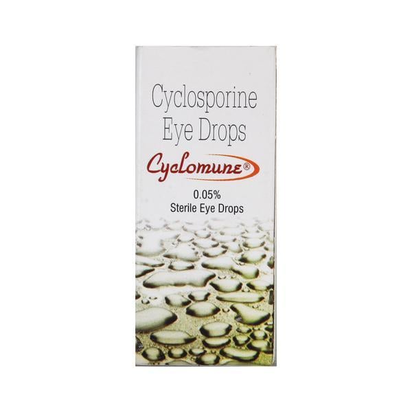 Cyclomune 0.05% Eye Drops 3ml - Global Surgicals