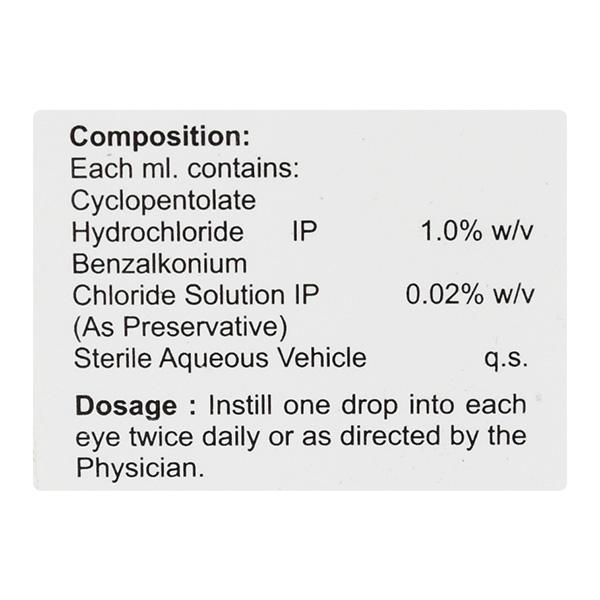 CYCLOTAK Eye Drops 5ml - Global Surgicals