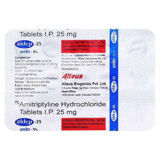 ALDEP 25mg Tablet 15's