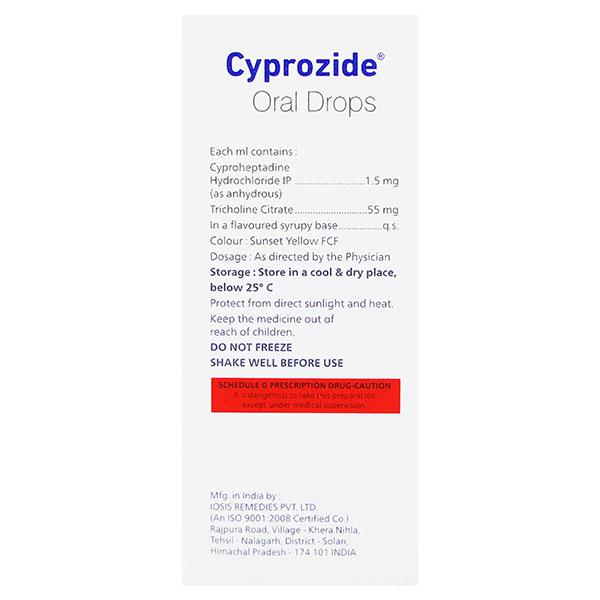 CYPROZIDE Oral Drops 15ml - Global Surgicals