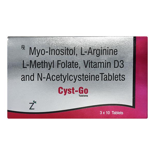 CYST GO Tablet 10's - Global Surgicals